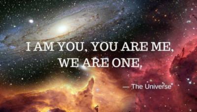 I am you and you are me