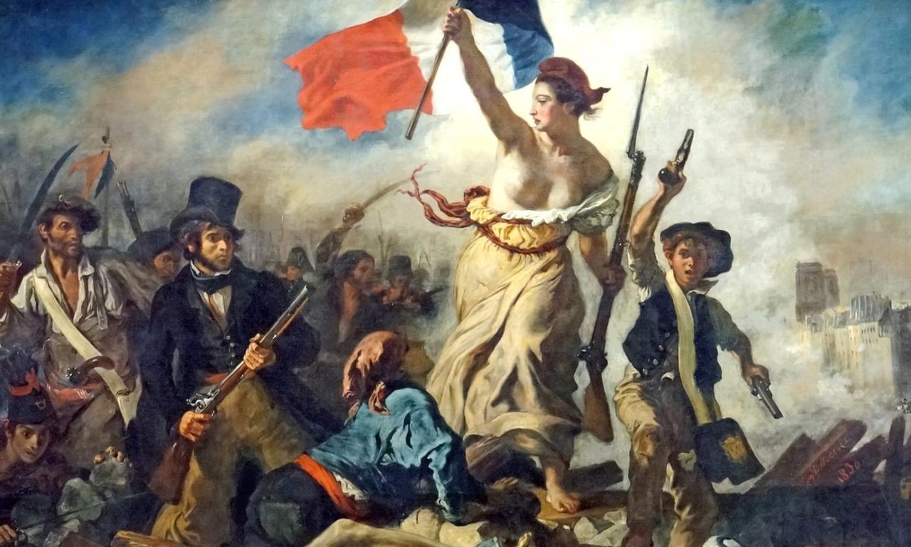 A Szabadság vezeti a népet - Eugène Delacroix festménye